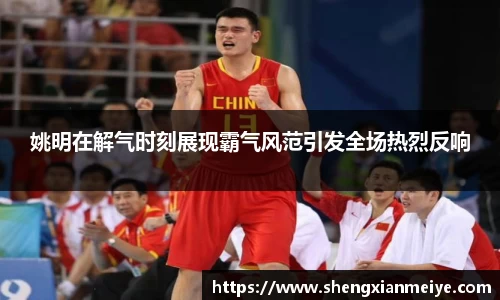 姚明在解气时刻展现霸气风范引发全场热烈反响