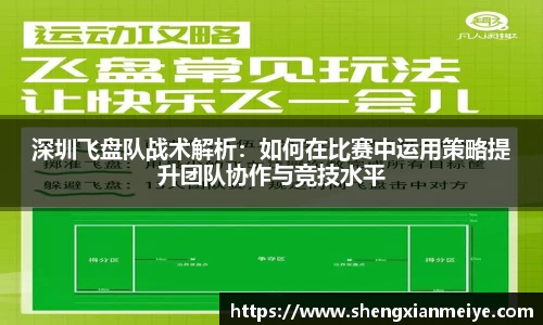 深圳飞盘队战术解析：如何在比赛中运用策略提升团队协作与竞技水平
